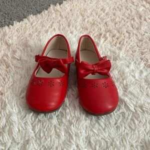 Red Mary Jane Dress Shoes